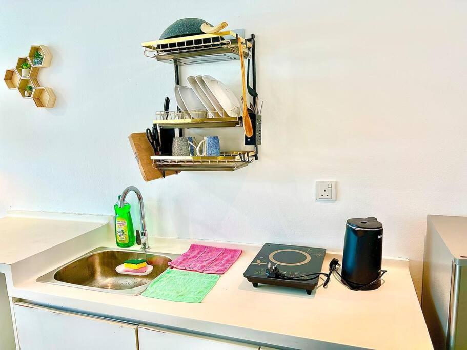 G 1-5Pax Cozy Home Trefoil Setia Alam 100Mps Wifi & Tv Sccc Bagian luar foto